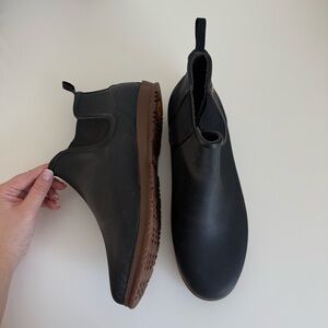 Bogs Sweetpea II Chelsea Rain Boots Black Women’s 12 Waterproof